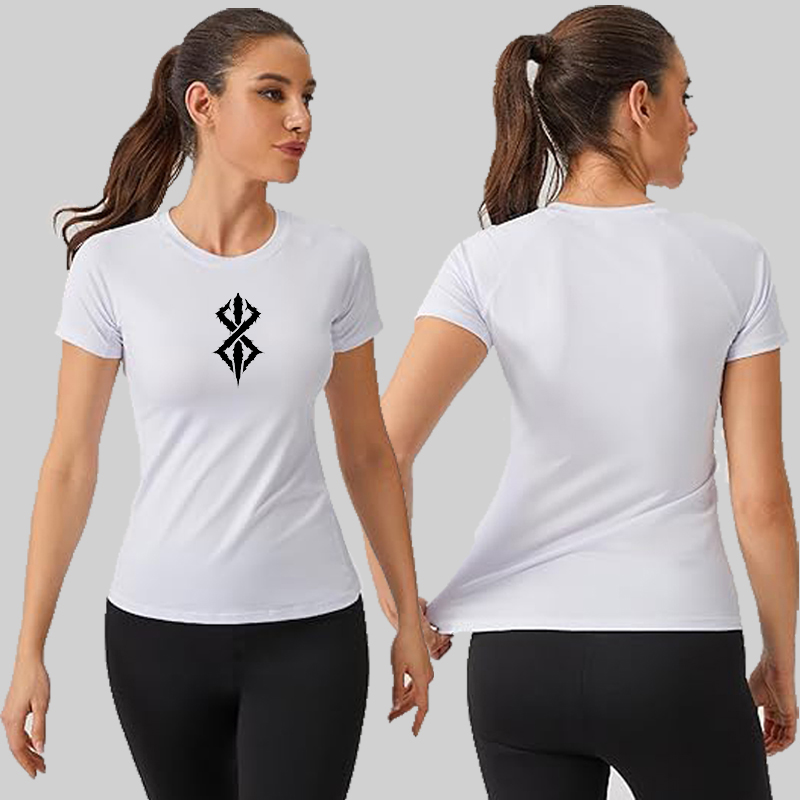 女性用半袖コンプレッションシャツ,ヨガアスレチックトップ,ジ - Base Layer Top のレビューと価格