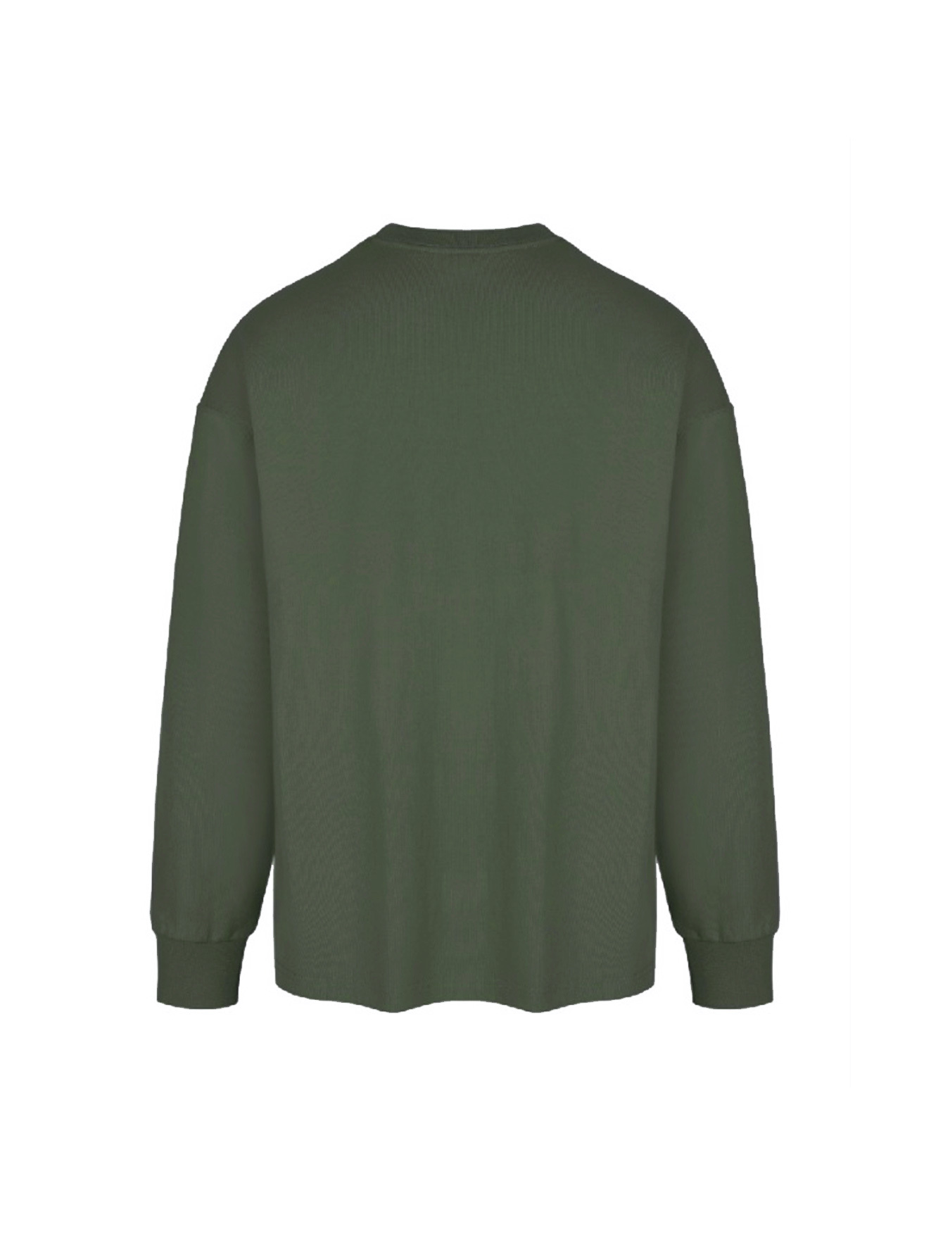 100%コットン メンズ クルーネック 長袖Tシャツ ルーズ - Undershirt Crew Neck のレビューと価格