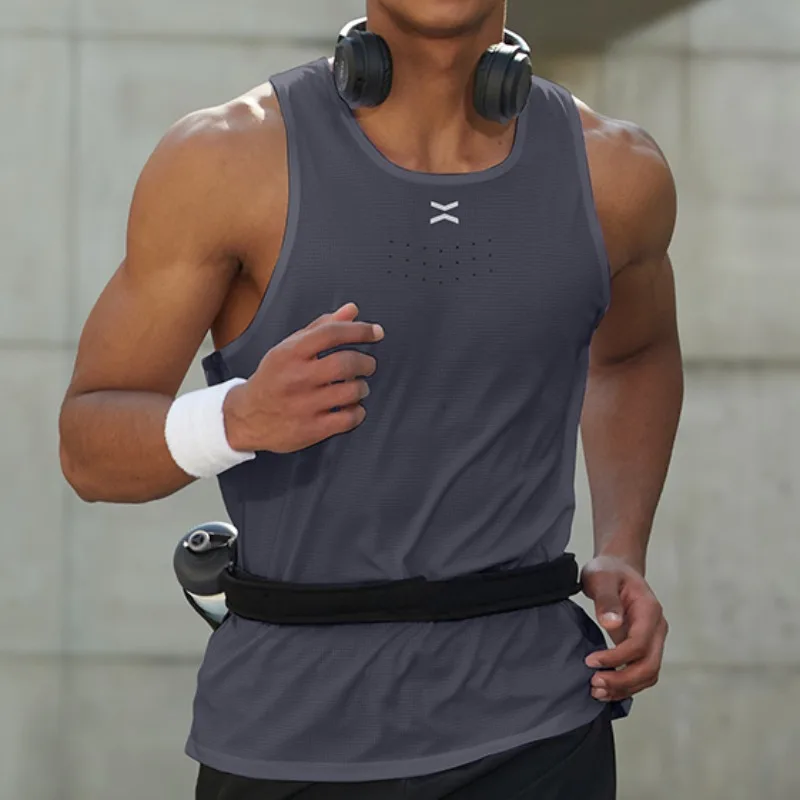 メンズノースリーブマラソンベスト,バスケットボールシャツ,ラ - Sleeveless Undershirt のレビューと価格