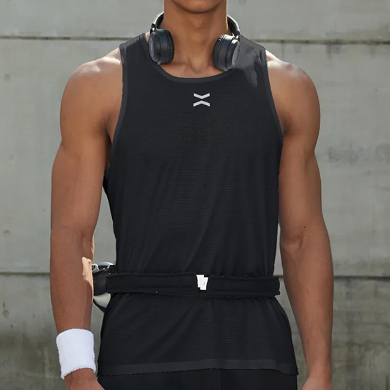 メンズノースリーブマラソンベスト,バスケットボールシャツ,ラ - Sleeveless Undershirt のレビューと価格