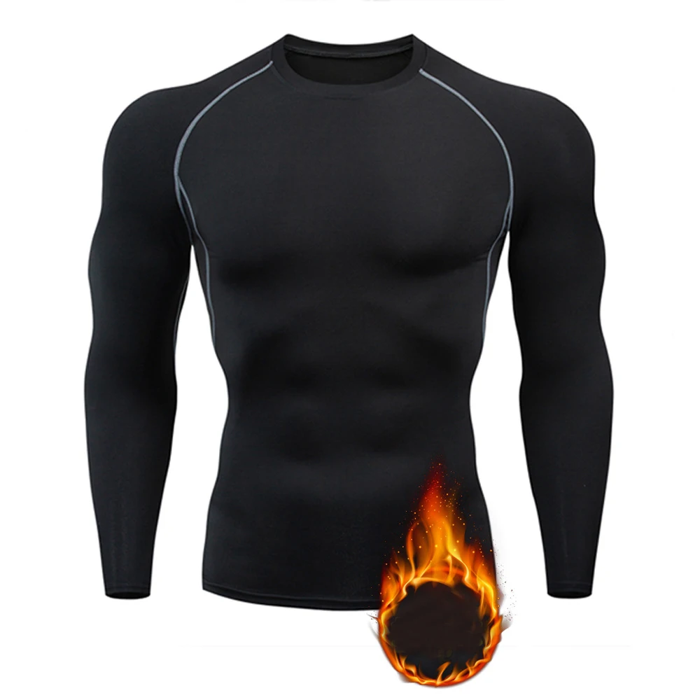 男性ロングジョンズ熱肌に優しい圧縮下着冬暖かい長ズボン男性ソ - Compression Long Pant のレビューと価格