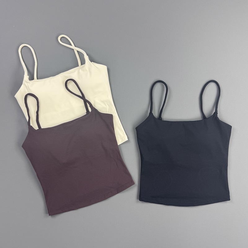 ジムトップ レディース スパゲッティストラップ キャミソール - Suspender Tank Top のレビューと価格