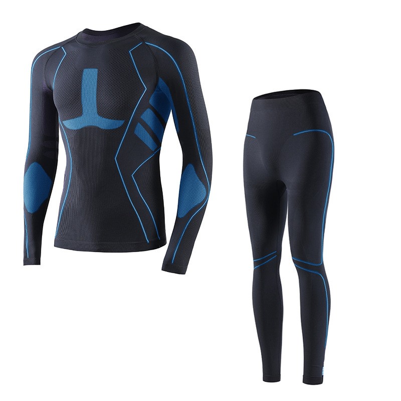 男性少年スキー下着セットフィットネストレーニングサーマルジム - Thermal Long John のレビューと価格