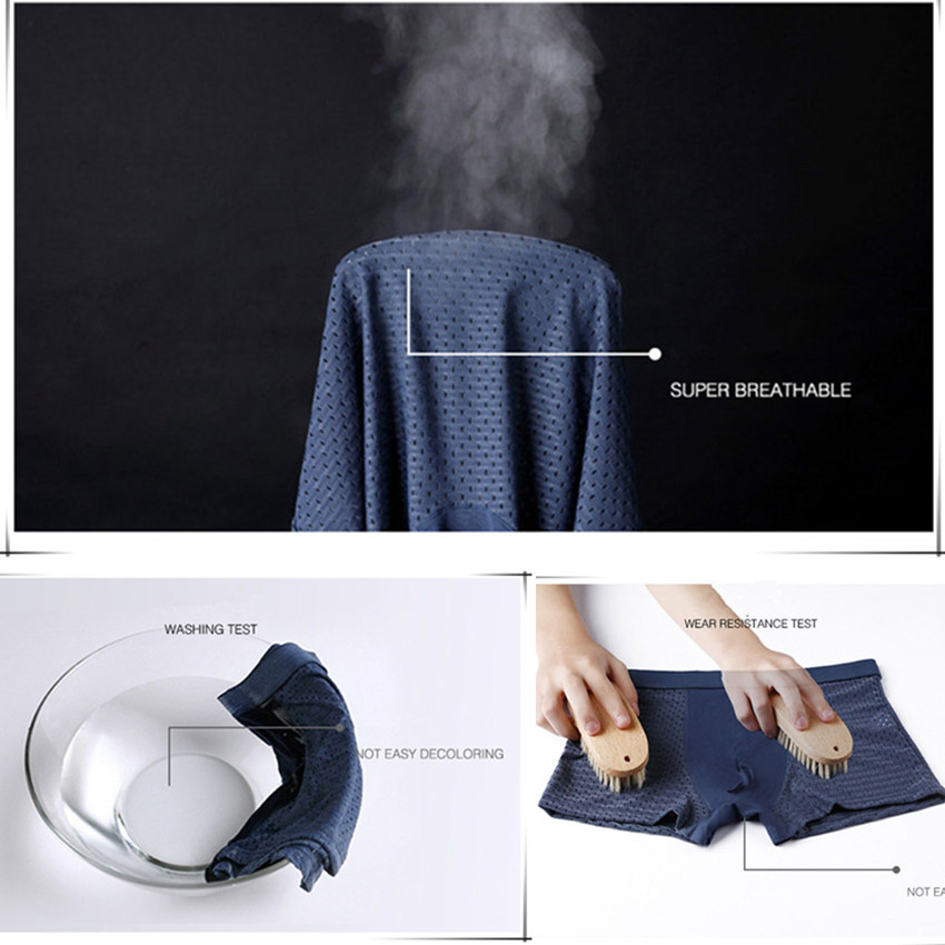 メンズメッシュボクサーショーツ,下着,セクシー,竹,アイスシ - Boxer Shorts Modal のレビューと価格