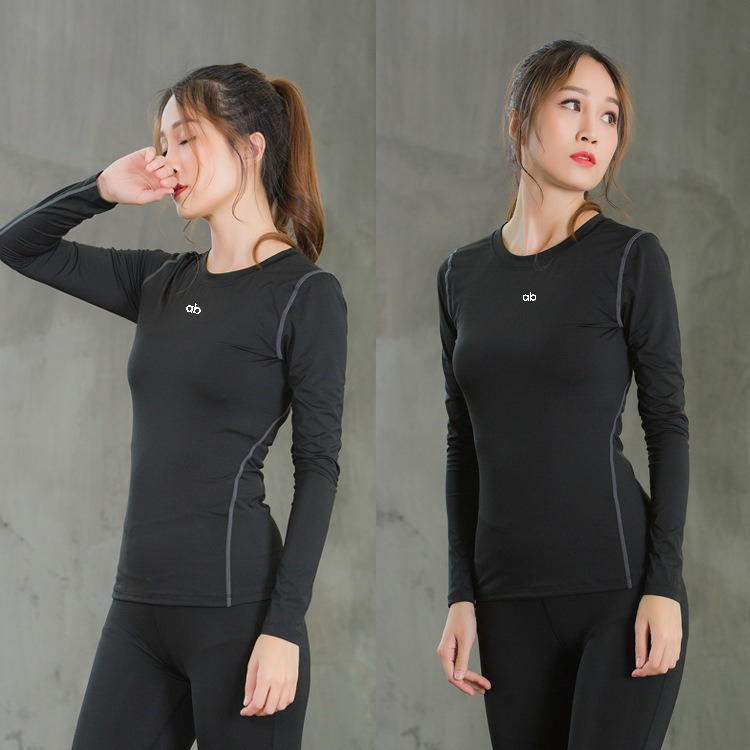 女性用プロコンプレッション長袖ベースレイヤートップ、速乾性、 - Base Layer Top のレビューと価格
