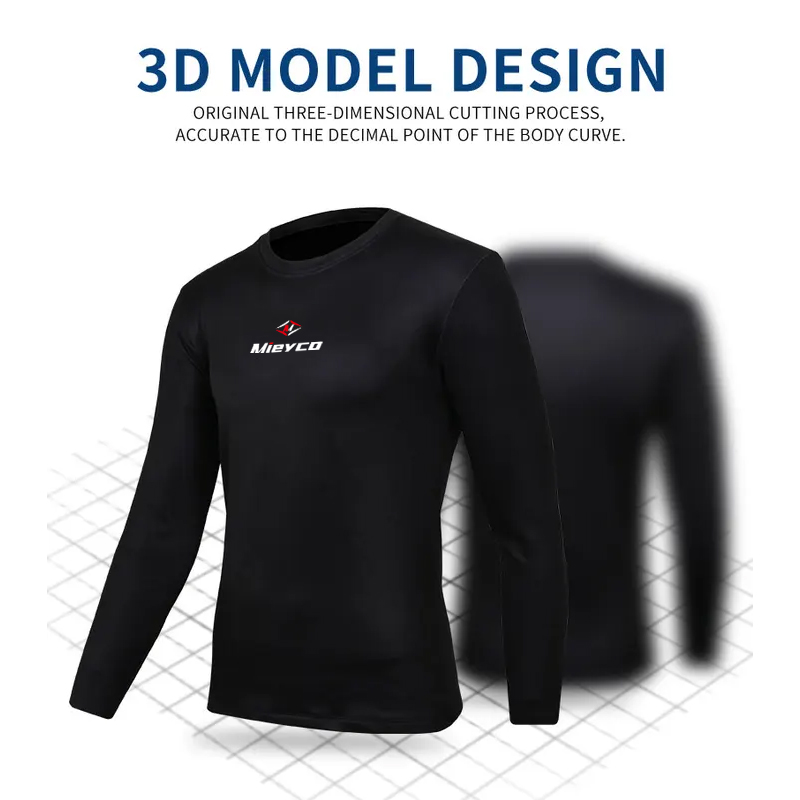 Mieyco メンズ 冬用サイクリングベースレイヤー 長袖サ - Thermal Long John のレビューと価格
