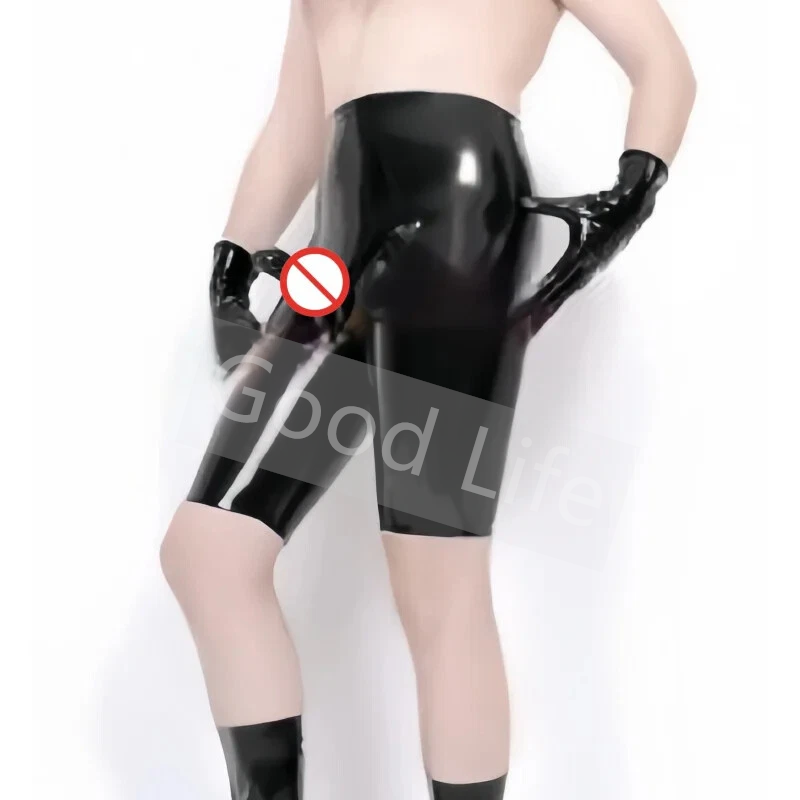 ハンドメイド メンズ ブラック セクシー ラテックス ボクサ - Boxer Shorts Modal のレビューと価格